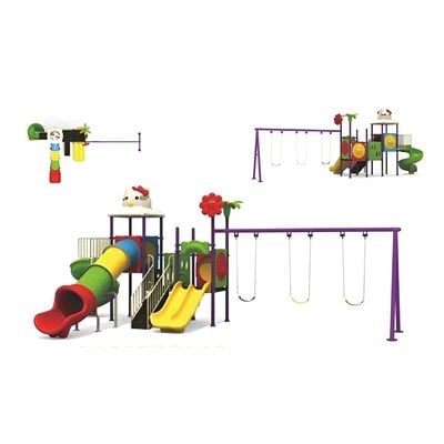 MYTS Mega Kitten frame swing  & dual and wavy slides 